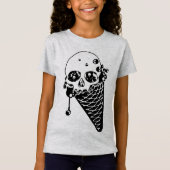 アイスクリームコーンTシャツ Tシャツ (正面)