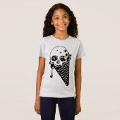 アイスクリームコーンTシャツ Tシャツ (正面フル)