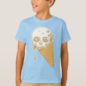 アイスクリームコーンTシャツ Tシャツ (正面)