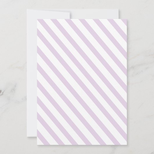 アイスクリームゴールドフォイル書道誕生日パーティー 招待状 (裏面)