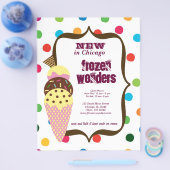 アイスクリームサロン チラシ (シングル)