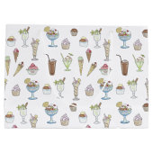 アイスクリームサンデコラージュ ラージペーパーバッグ (裏面)