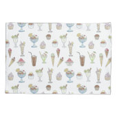 アイスクリームサンデコラージュ 枕カバー (裏面-左)