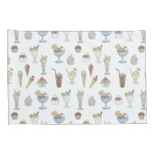 アイスクリームサンデコラージュ 枕カバー (裏面-右)