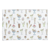 アイスクリームサンデコラージュ 枕カバー (正面右)