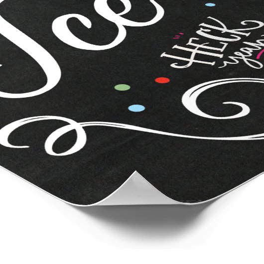 アイスクリームサンデサインを作る ポスター (角)