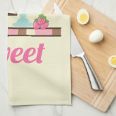 アイスクリームサンデサマリートリート キッチンタオル (四つ折り)