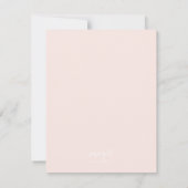 アイスクリームサンデサンキューカード（ピンク） サンキューカード (裏面)