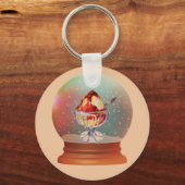 アイスクリームサンデスノースグローブキーチェーン キーホルダー (正面)