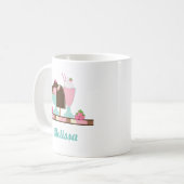 アイスクリームサンデーと他のおいしいお菓子 コーヒーマグカップ (正面左)