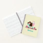 アイスクリームサンデーと他のおいしいお菓子 ノートブック (内部)