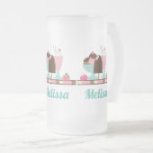 アイスクリームサンデーと他のおいしいお菓子 フロストグラスビールジョッキ (正面右)