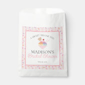 アイスクリームサンデーのスイートなブライダルシャワー フェイバーバッグ (正面)