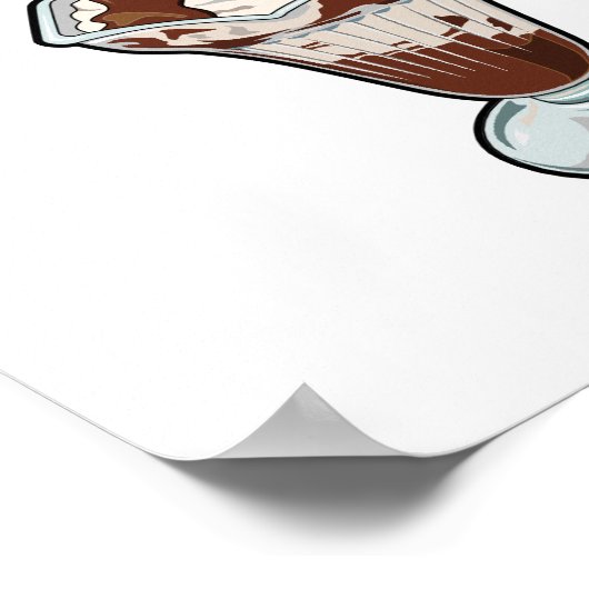 アイスクリームサンデ ポスター (角)