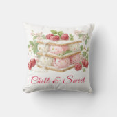 アイスクリームサンドイッチ日水彩 クッション (正面)