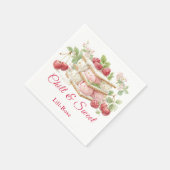 アイスクリームサンドイッチ日水彩 スタンダードカクテルナプキン (角)