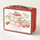 アイスクリームサンドイッチ日水彩 メタルランチボックス (裏面)