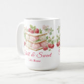 アイスクリームサンドイッチ日水色コーヒーマグ コーヒーマグカップ (正面左)