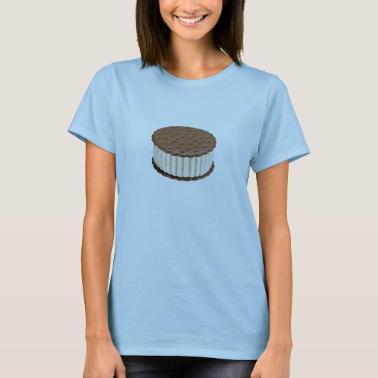アイスクリームサンドイッチTシャツ Tシャツ (正面)