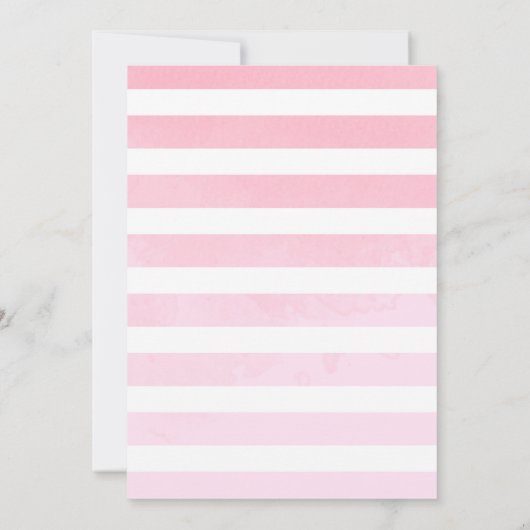 アイスクリームサードサードサード誕生日招待状 セーブザデート (裏面)