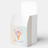 アイスクリームシャワー、ブライダルシャワーお気に入りボックス フェイバーボックス (オープン)