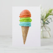 アイスクリームシャーベット招待状- SRF 招待状 (スタンド正面)