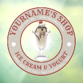 アイスクリームショップテンプレート ウィンドウサイン (シート3)