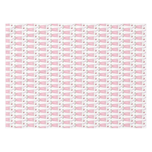 アイスクリームショップピンクミルクシェイクソーダファウンテンフード テーブルクロス (正面(横))