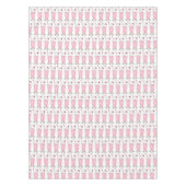 アイスクリームショップピンクミルクシェイクソーダファウンテンフード テーブルクロス (正面)