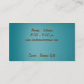 アイスクリームショップ名刺 名刺 (裏面)