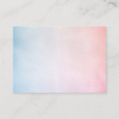 アイスクリームジェンダーがスクープの内容を明らかにする エンクロージャーカード (裏面)