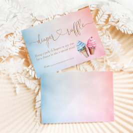 アイスクリームジェンダーがスクープの内容を明らかにする エンクロージャーカード