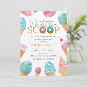 アイスクリームジェンダーがスクープパーティー 招待状 (スタンド正面)