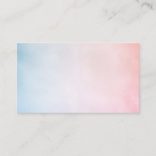 アイスクリームジェンダーがベビーの本を明かす エンクロージャーカード (裏面)