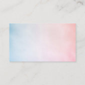 アイスクリームジェンダーリビールおむつラッフル エンクロージャーカード (裏面)