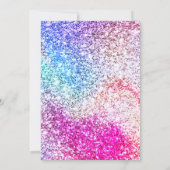 アイスクリームジェンダーリビールパーティの招待状 招待状 (裏面)