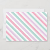 アイスクリームスイートワン誕生日アイスクリームトラックInvit 招待状 (裏面)