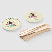 アイスクリームスウィートトリート誕生日バッシュ ハンドファン (組立なし)