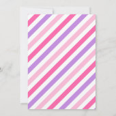 アイスクリームスウィートワン誕生日アイスクリームトラックインヴィット 招待状 (裏面)