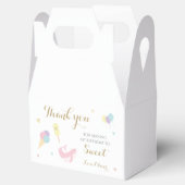 アイスクリームスクープカラフルパステル誕生日パーティー フェイバーボックス (オープン)