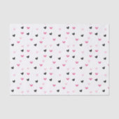 アイスクリームスクープハートバースデーパーティーティッシュペーパー 薄葉紙 (正面)