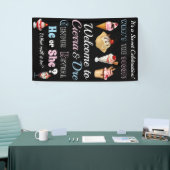 アイスクリームスクープバナーは何だ 横断幕 (トレードショー)