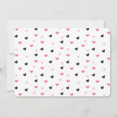 アイスクリームスクープ誕生日パーティフォト招待状 招待状 (裏面)