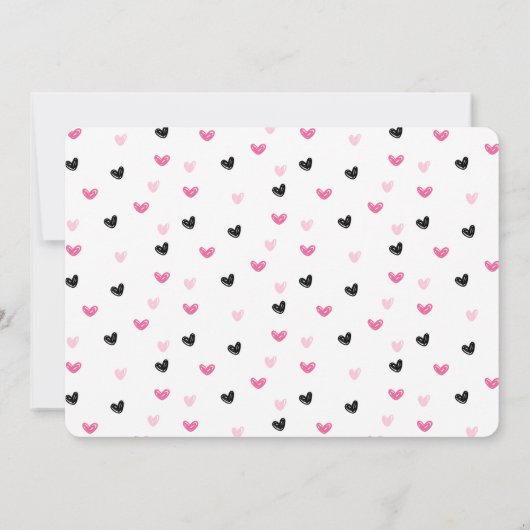 アイスクリームスクープ誕生日パーティフォト招待状 招待状 (裏面)