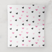 アイスクリームスクープ誕生日パーティーフードラベルカード プレイスカード (内部開封)