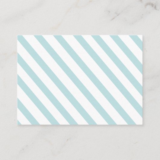 アイスクリームスクープ赤ちゃんシャワーおむつラッフル エンクロージャーカード (裏面)