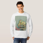 アイスクリームスコップふりかける Tシャツ (正面フル)