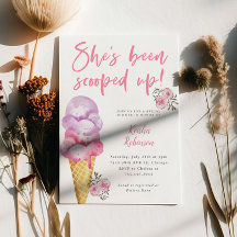 アイスクリームスコップアップブライダルシャワー