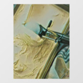 アイスクリームスコップケーキ ウィンドウサイン (シート)