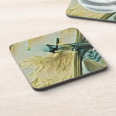 アイスクリームスコップケーキ コースター (左側)